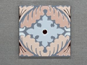 Керамическая плитка ручной работы Листья на воде