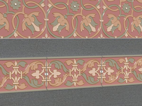 Керамическая плитка ручной работы Рим